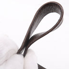 FENDI Mamma Baguette Zucca Canvas Leather Bag Brown 26424