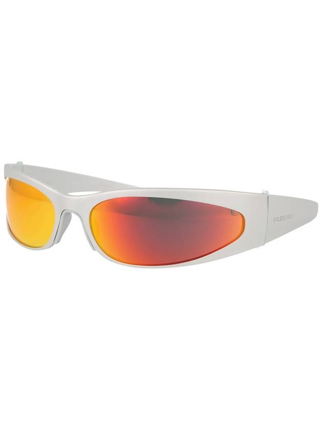 Balenciaga Eyewear Reverse XP Wrap Oval Frame Sunglasses