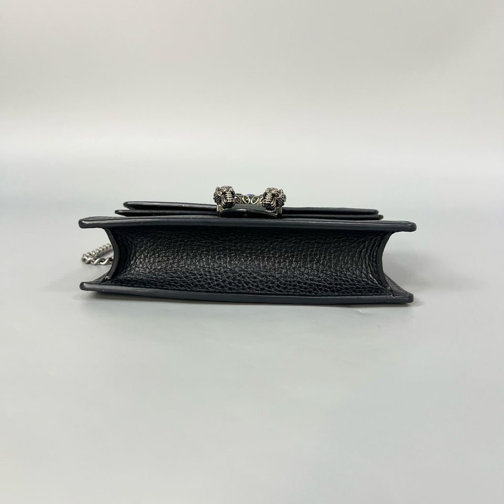 Gucci Dionysus rhinestone mini black 16.5×10cm XJ10881