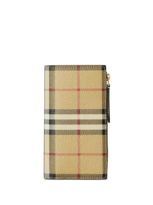 Burberry Check Bifold Wallet Beige