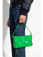 Bottega Veneta Cassette Strap Shoulder Bag Parakeet