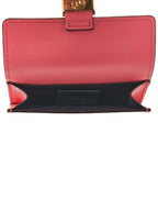 Fendi FF Baguette Flap Card Wallet Rosa