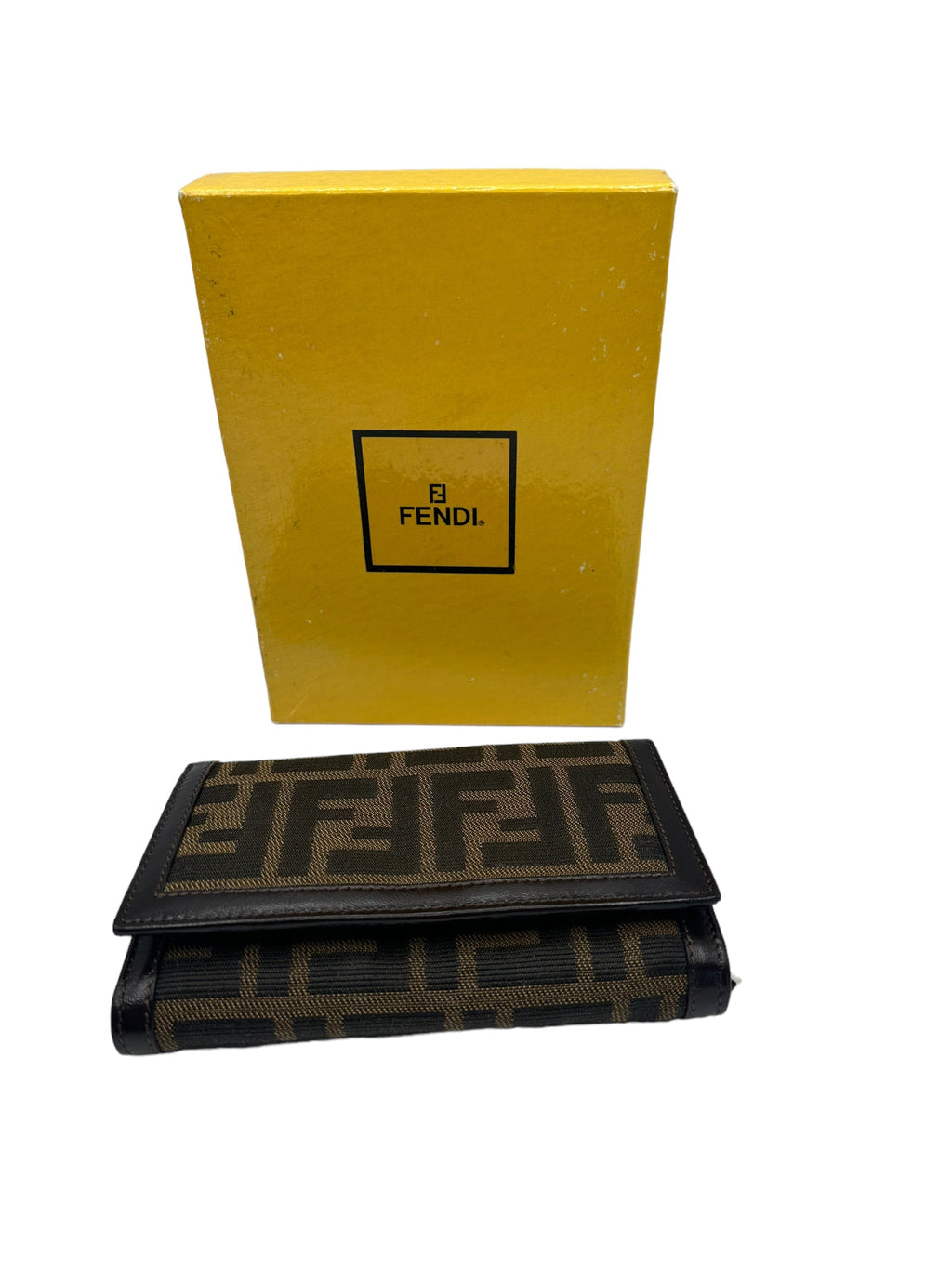 FENDI- Vintage Zucca Wallet