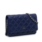 CHANEL - CC Quilted Lambskin Wallet On Chain Crossbody Bag