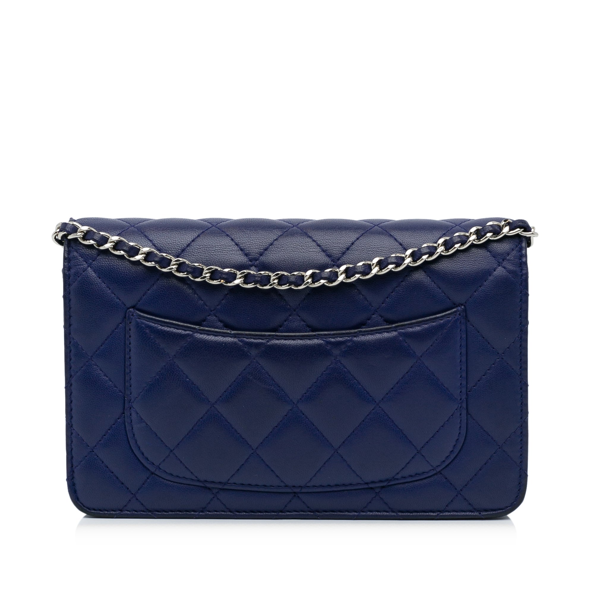 CHANEL - CC Quilted Lambskin Wallet On Chain Crossbody Bag