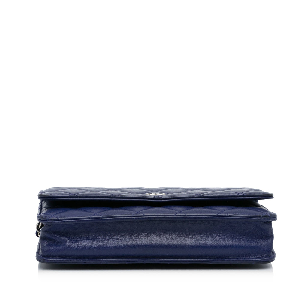 CHANEL - CC Quilted Lambskin Wallet On Chain Crossbody Bag