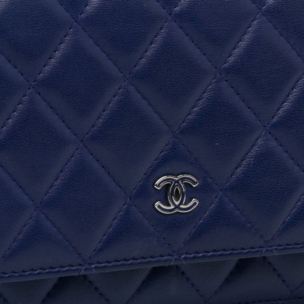 CHANEL - CC Quilted Lambskin Wallet On Chain Crossbody Bag