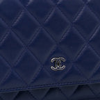 CHANEL - CC Quilted Lambskin Wallet On Chain Crossbody Bag