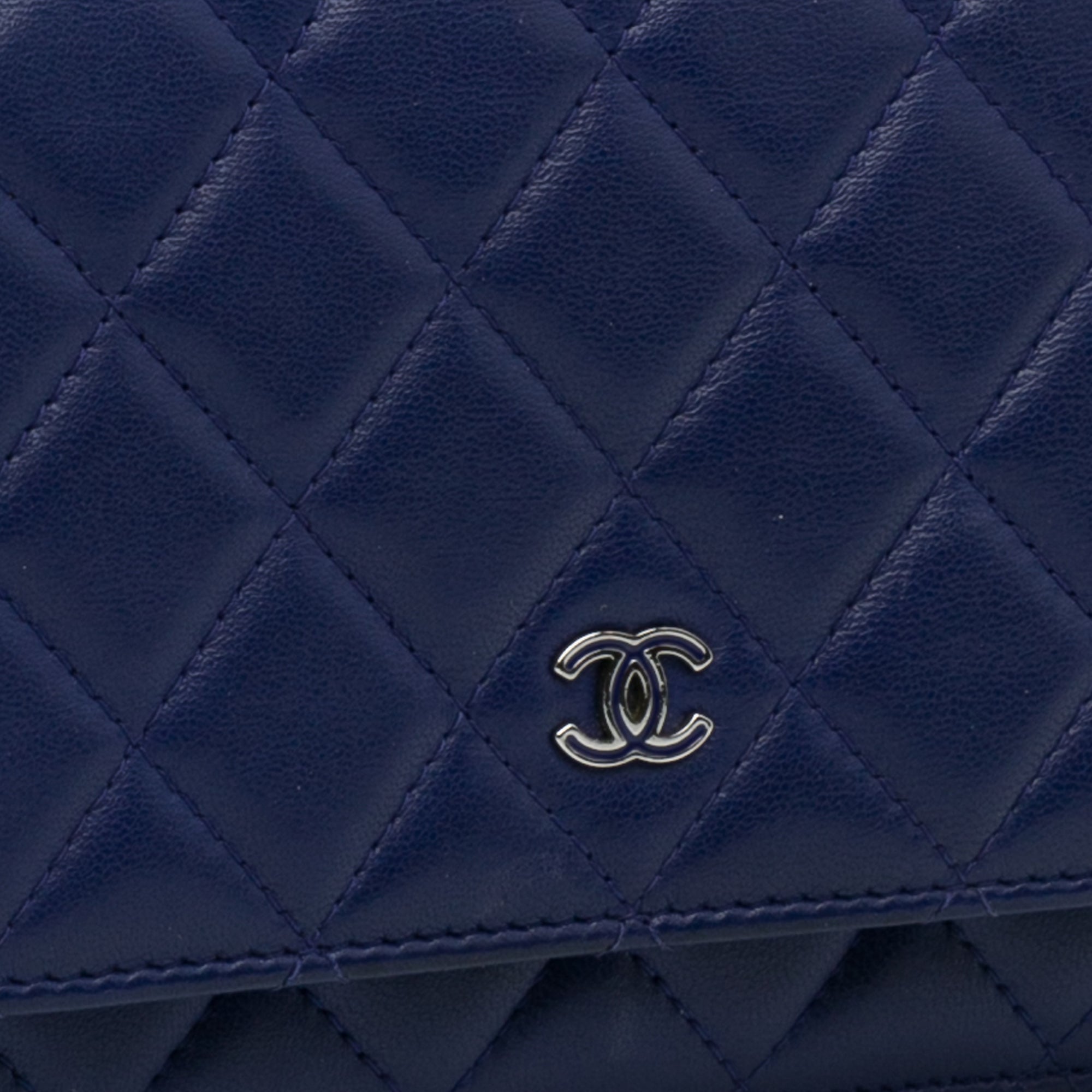 CHANEL - CC Quilted Lambskin Wallet On Chain Crossbody Bag