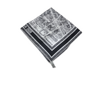 Christian Dior Bicolor Square Scarf