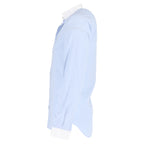 Dior Button Down L:ong-Sleeved Shirt in Light Blue Cotton