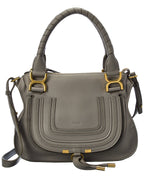 Chloe Marcie Small Leather Satchel