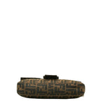 FY ZUCKA MANMABACKET SHOLDERBAG 26424 Brown canvas leather ladies FENDI