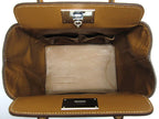 Hermes Toolbox H1220 2way Cow Leather Coffee