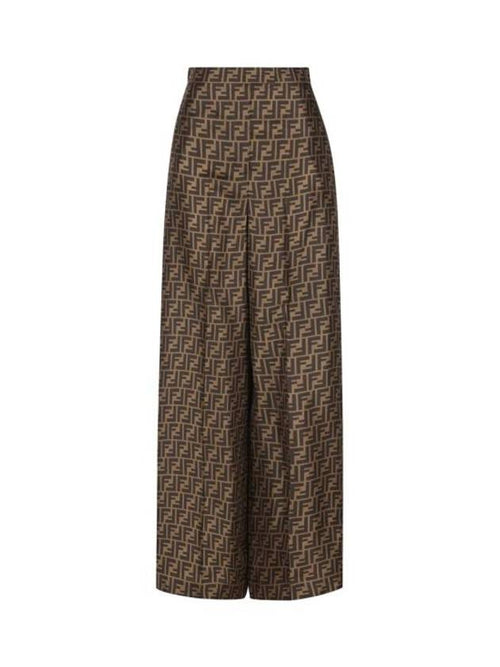Fendi short pants FR6375A8G3F118W P24 TOBACCO