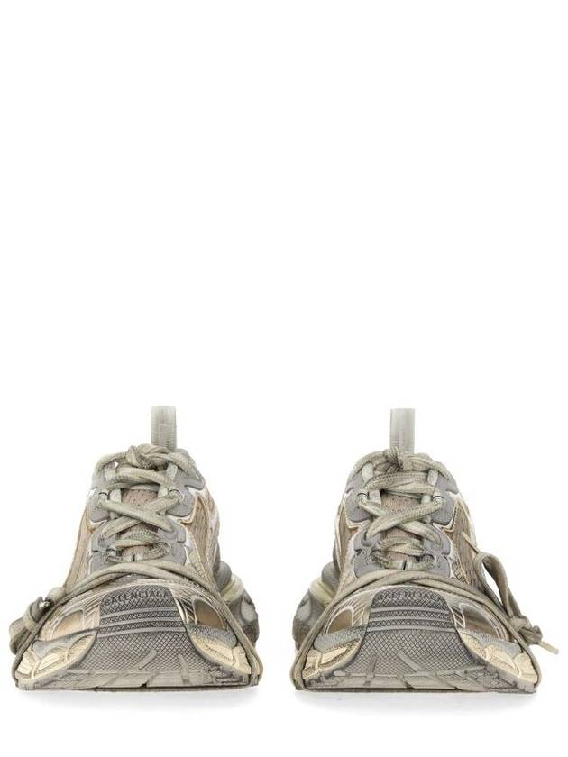 Balenciaga 3XL Mesh Panel Low Top Sneakers Grey