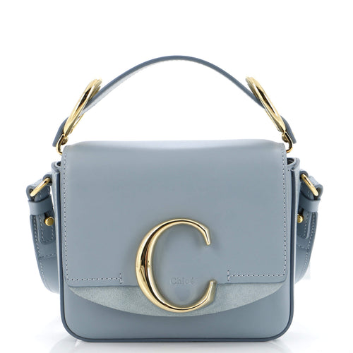 Chloe C Flap Bag Leather Mini