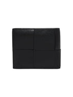 Bottega Veneta 743004 Dark Green Maxi Intrecciato Half Wallet