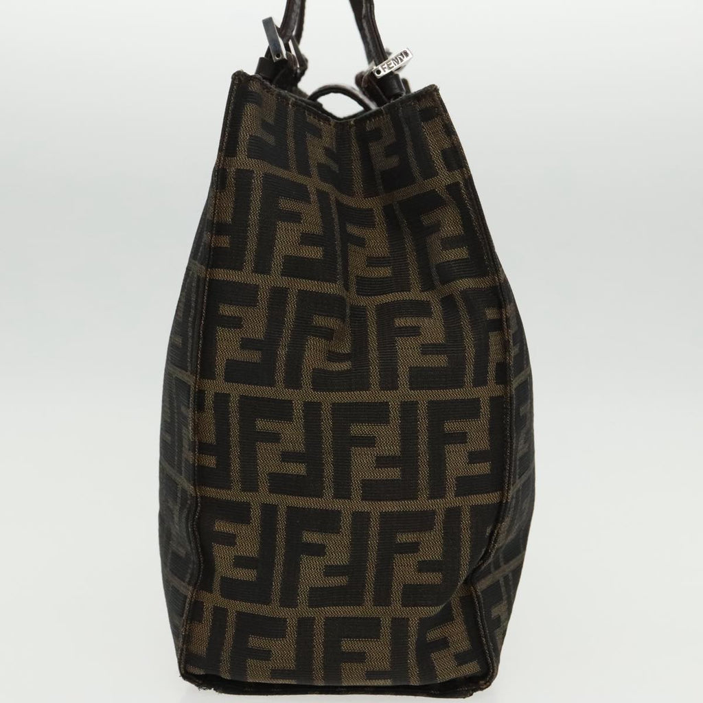 Fendi Mamma Baguette  Canvas Shoulder Bag ()