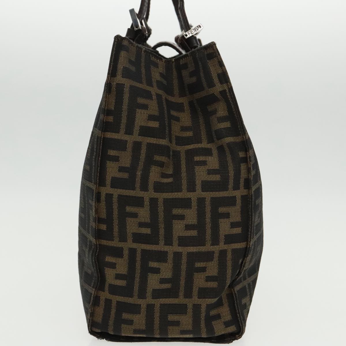 Fendi Mamma Baguette  Canvas Shoulder Bag ()
