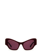 Balenciaga Sunglasses BB0259S 002 BURGUNDY