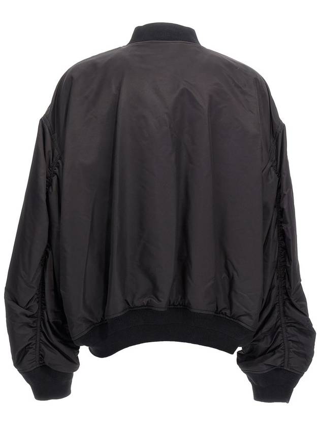 Balenciaga Boxing Varsity Bomber Jacket Black
