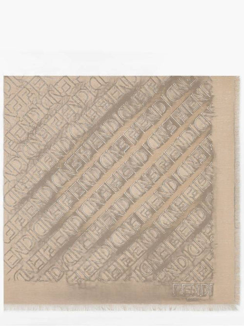 Fendi FENDI FF DIAGONAL SHAWL 140x140cm