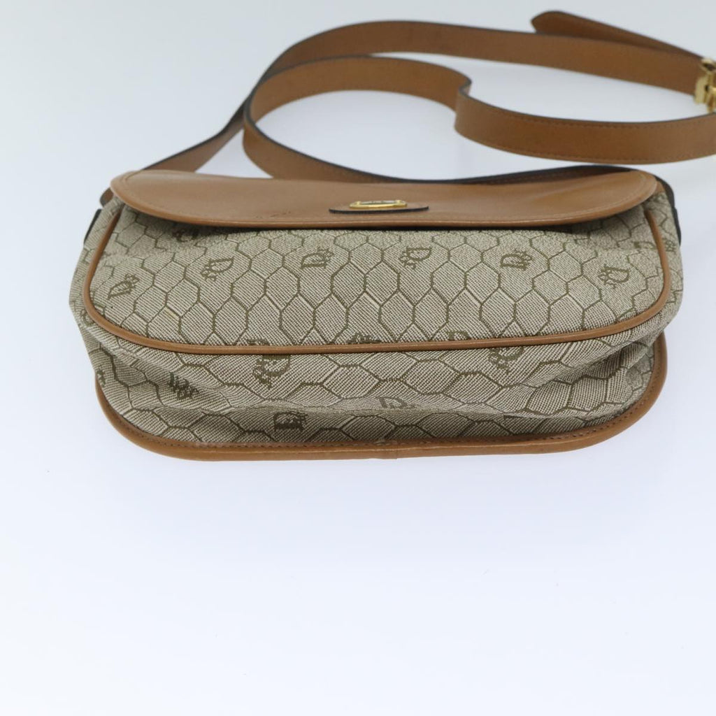 Dior Honeycomb  Canvas Shoulder Bag (Pre-Owned)