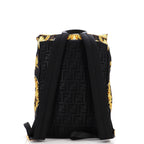 x Versace Fendace Fendiness Backpack Printed Zucca Nylon Medium