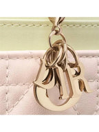 Lady Freesia Card Wallet Pink Dior