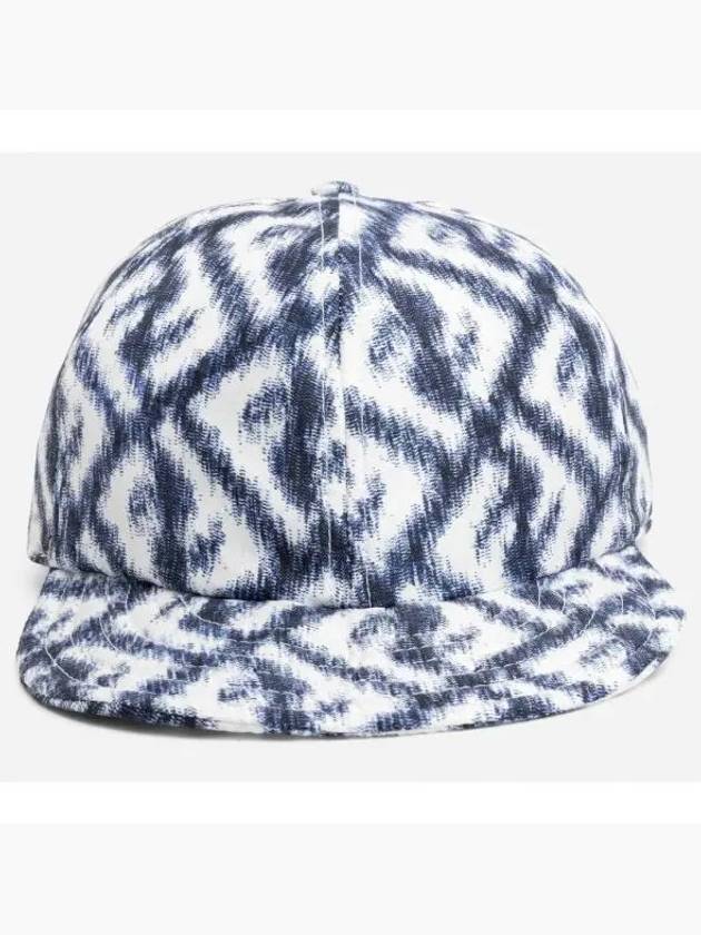 Fendi FF Logo Print Silk Ball Cap