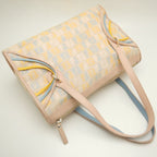 Fendi  Canvas Leather Tote Bag ()