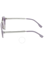Fendi Fendi Bordeaux Mirror Oval Men's Sunglasses FE40042U 81U 59