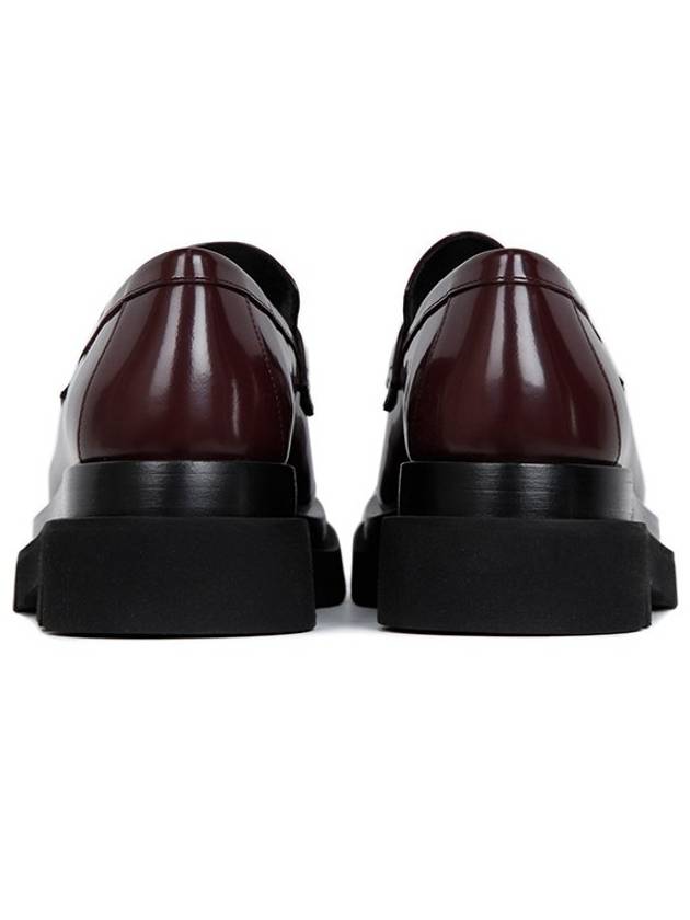 Bottega Veneta Lug Leather Loafers Jam