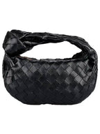 Bottega Veneta Jodie Intrecciato Small Tote Bag Black