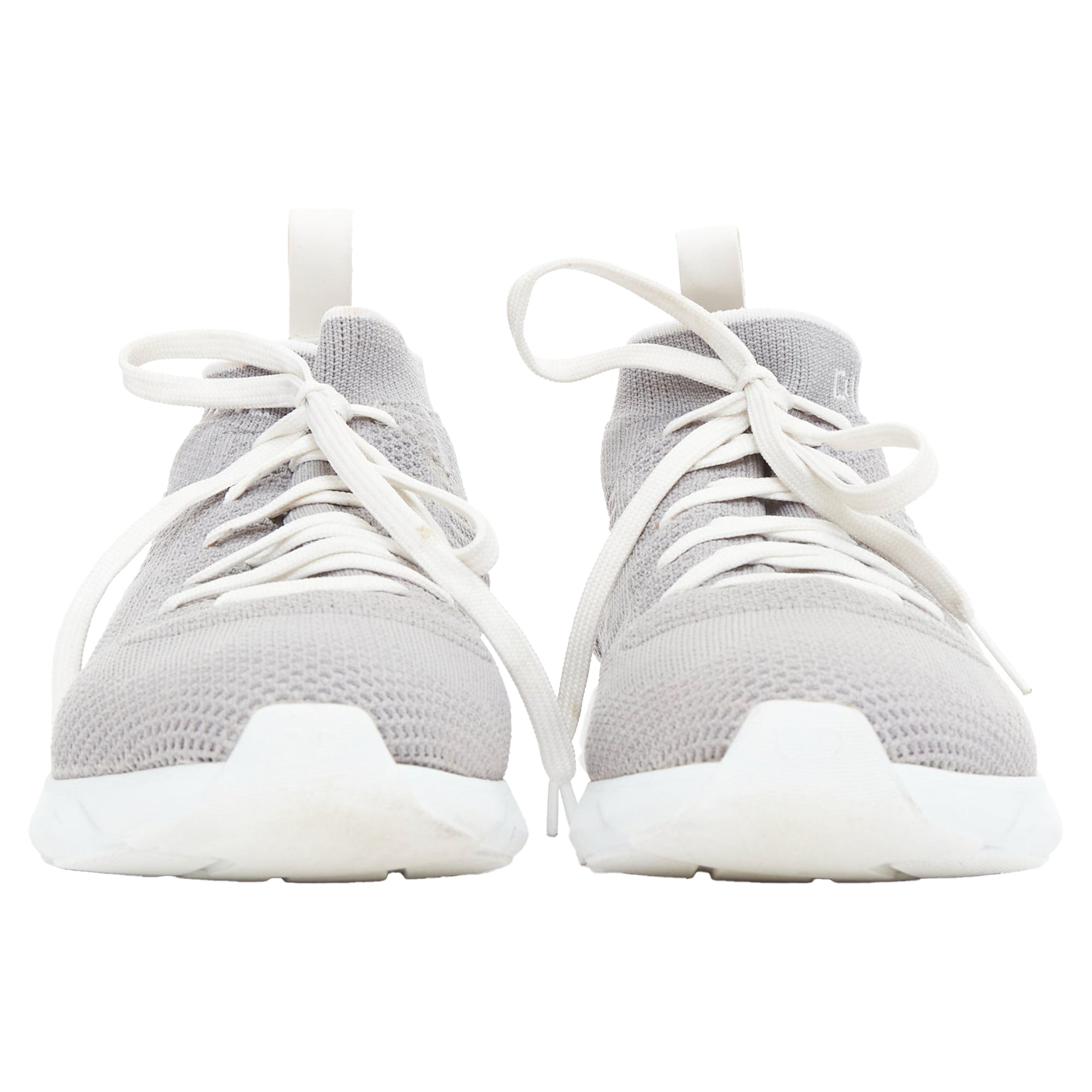 Dior Homme B21 Sockes logo knit low top lace sneakers
