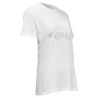 Dior We Rise By Lifting Others Reversed Print Cotton Linen Tshirt