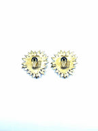 YVES SAINT LAURENT Gold Clip Earrings