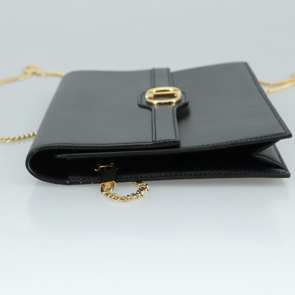 Dior Cd Leather Shoulder Bag (Pre-Owned)