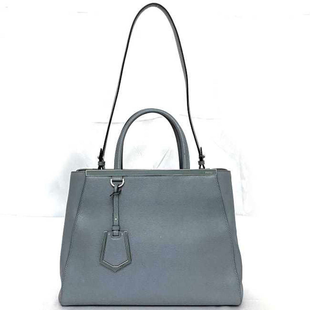 Fendi blue  Leather Tote Bag ()