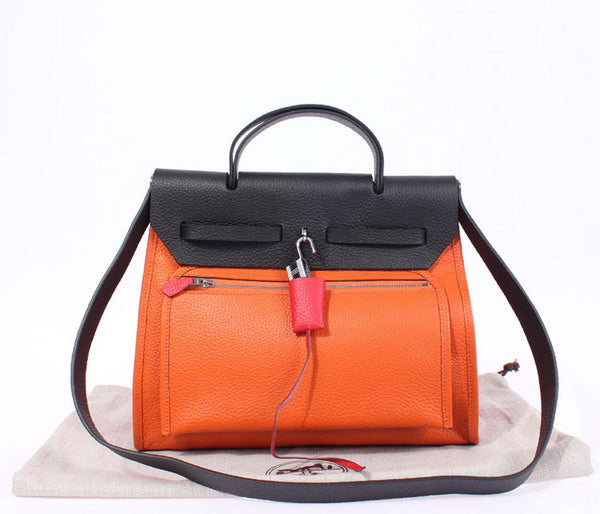 Hermes Herbag H1090 Ladies 2way Orange