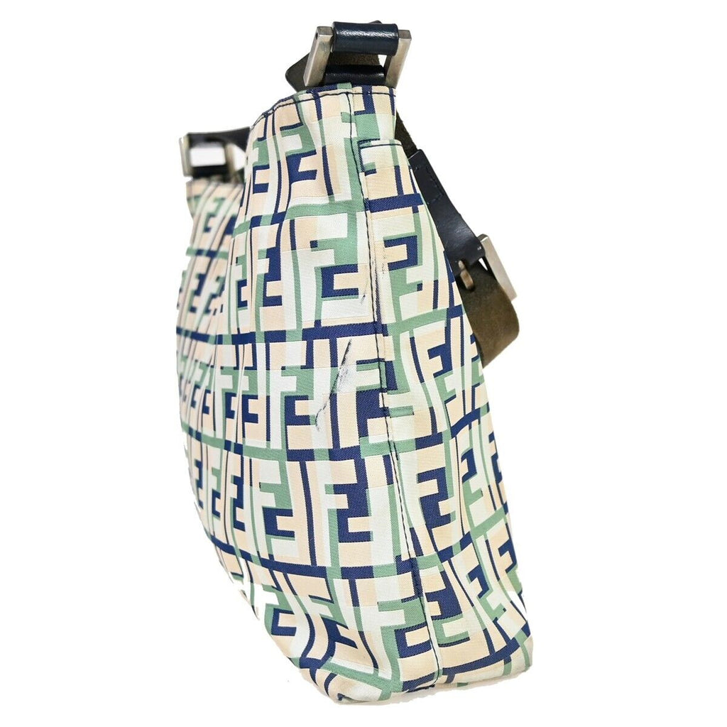 Fendi Zucca  Canvas Shoulder Bag ()