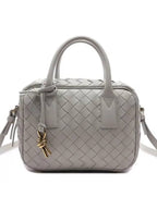 Bottega Veneta Getaway Small Tote Bag Grey