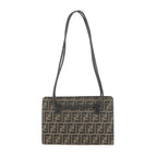 Fendi   Canvas Leather Handbag Shoulder Bag Tote Bag ()
