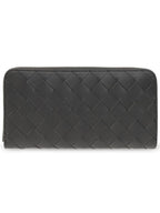Bottega Veneta Bottega Veneta Leather Wallet, Men's, Green