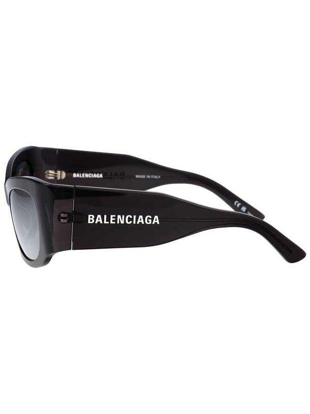 Balenciaga Sunglasses BB0327S 003 GRAY GRAY SILVER