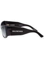 Balenciaga Sunglasses BB0327S 003 GRAY GRAY SILVER