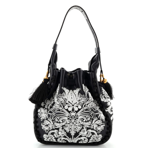 Dior Hobo Bucket Bag Cornely-Effect Lambskin