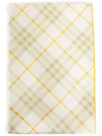 Burberry Checked Silk Scarf Wheat
