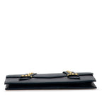 Sun-Laurent Shoulder Bag Navy G Leather  Saint Laurent